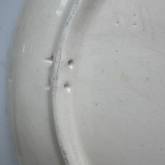 Hand Painted Mexican Fish Plate, 12 inches - Picture 4 of 5